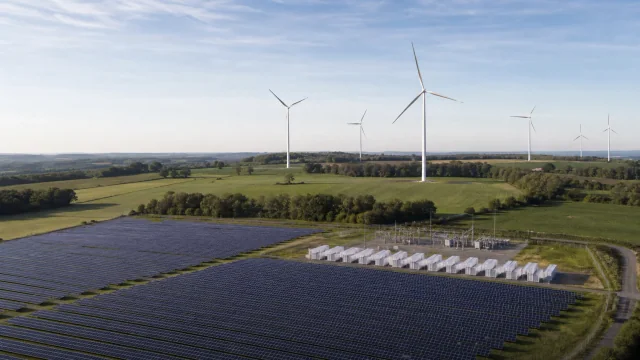 European portfolio of solar and wind assets with battery energy storage